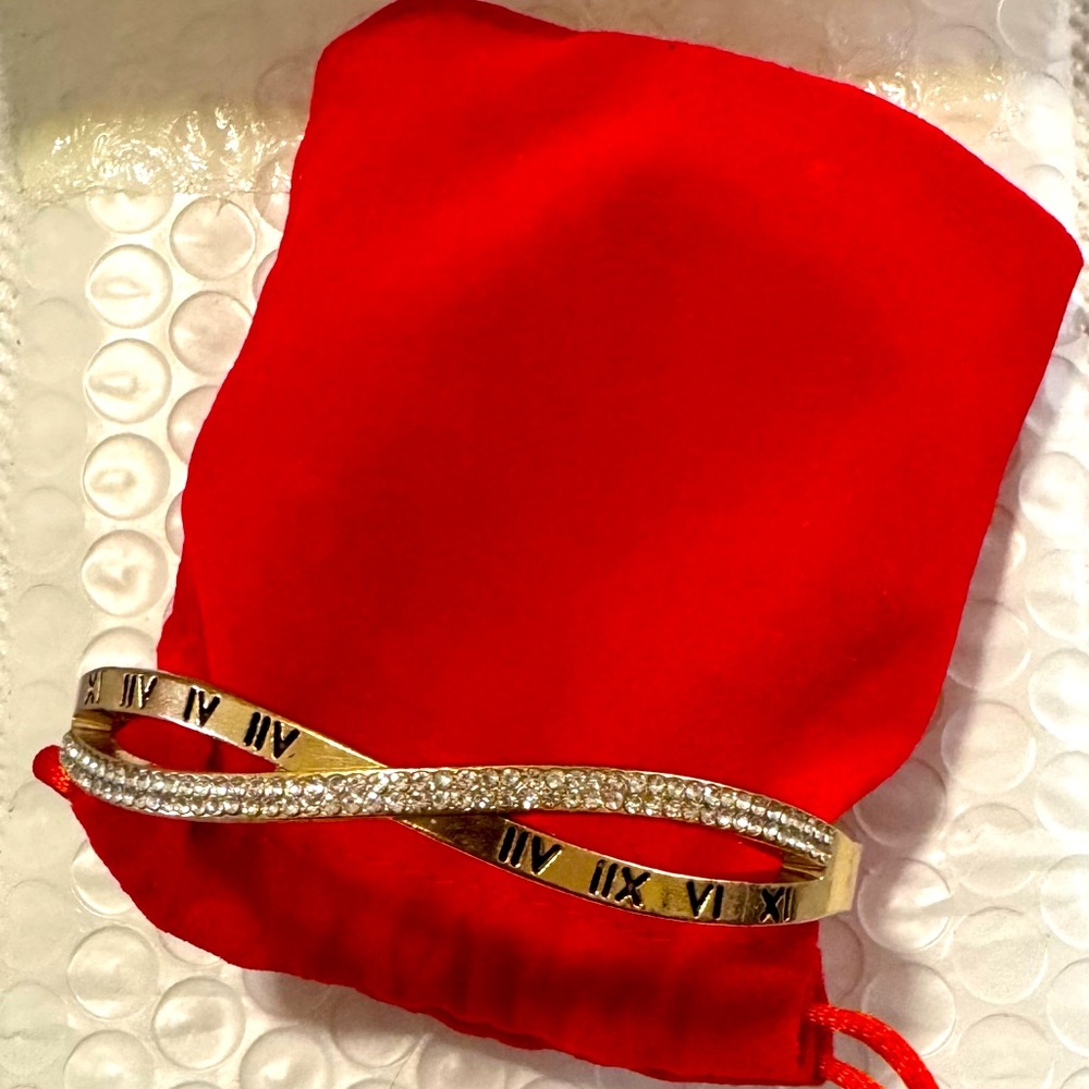 Red and Gold Women's Bag